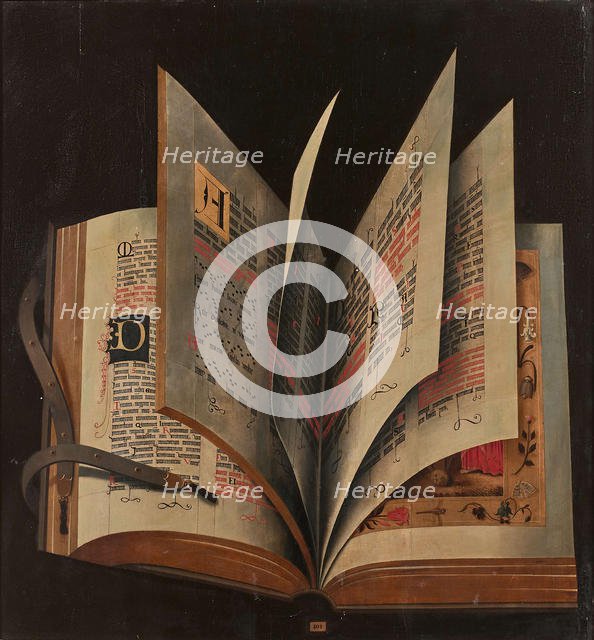 An open book, Mid of 16th cen.. Creator: Anonymous.