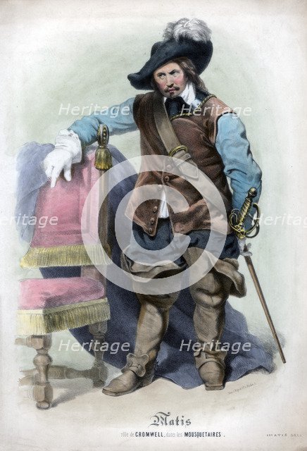 The part of Cromwell, in the Musketeers.Artist: Matis