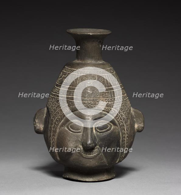 Bottle Vase, c. 1400. Creator: Unknown.