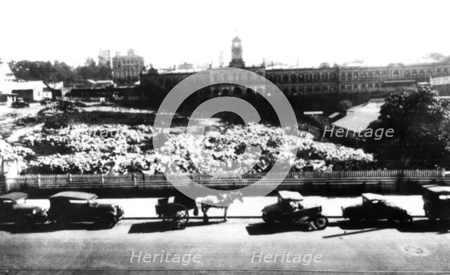 Demolition of Old Normal School, 1927. Creator: Unknown.