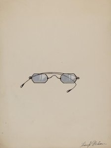 Spectacles, c. 1936. Creator: Frank Nelson.