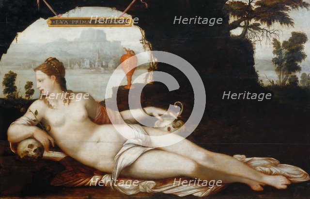 Eva Prima Pandora (Eve, First Pandora), c. 1550.