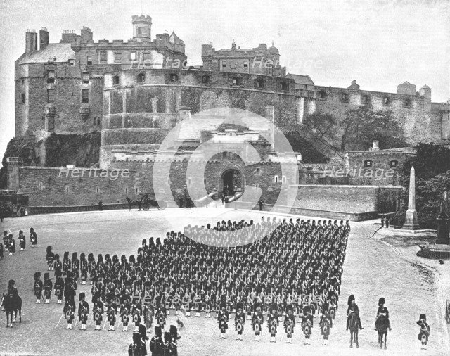 Edinburgh Castle, Edinburgh, Scotland, 1894. Creator: Unknown.
