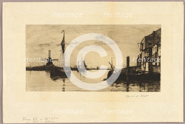 Marine, 1884. Creator: Charles A. Platt.