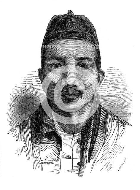 'Ko-tsching Dschang', 1848.Artist: Ebenezer Landells