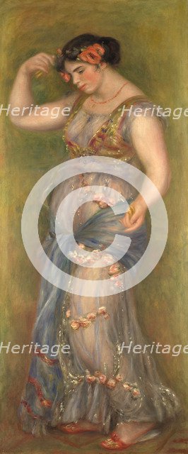 Dancing Girl with Castanets, 1909. Artist: Renoir, Pierre Auguste (1841-1919)