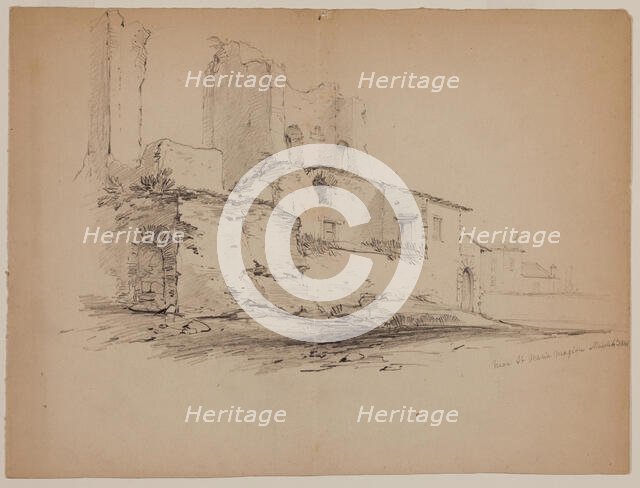 Near Saint Maria Magion, March 6th, 1841. Creator: John William Casilear.