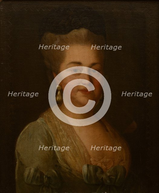 Portrait of Anastasia Mikhailovna Zagryazhskaya (1728-1779).