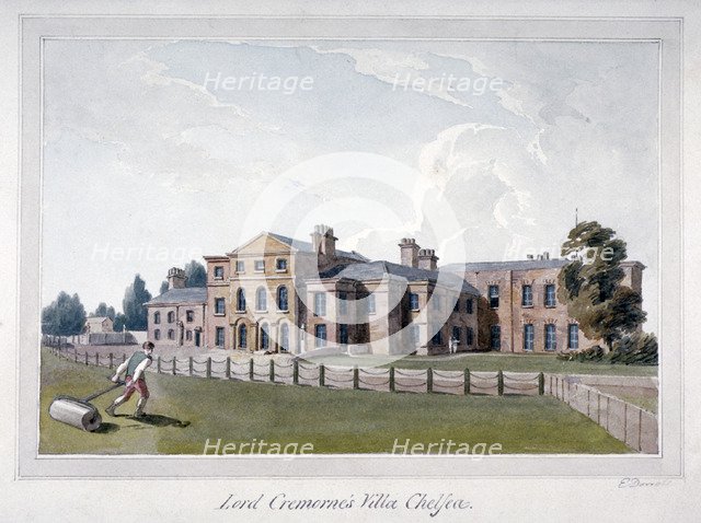 Cremorne House, Chelsea, London. Artist: E Dowell