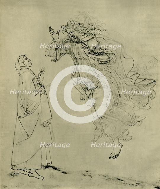 Dante and Beatrice, 1492-1495, (1943). Creator: Sandro Botticelli.