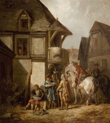 Return of the Lisowczycy, 1868. Creator: Henryk Pillati.