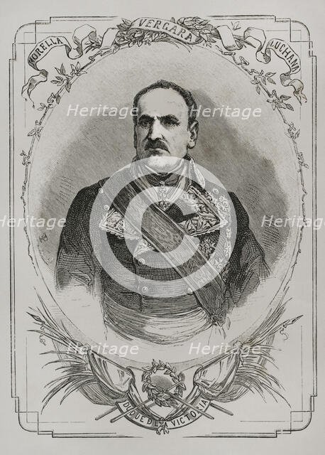 Joaquín Baldomero Fernández-Espartero Alvarez de Toro (1793-1879), called Baldomero Espartero, 1889. Creator: Unknown.