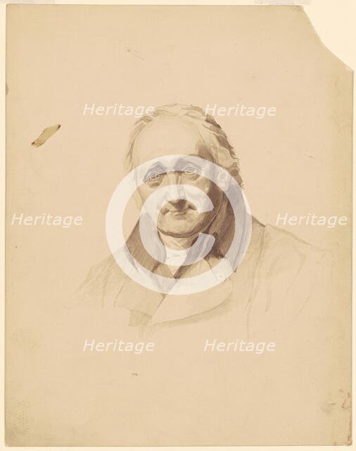 Portrait of a Man, c. 1835-1840. Creator: James Goodwyn Clonney.
