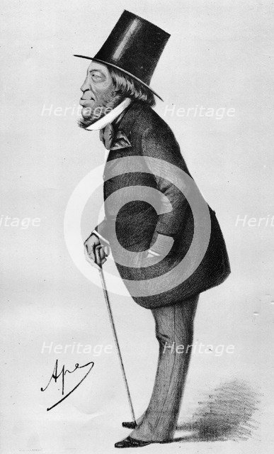 Baron Mayer Amschel de Rothschild (1773-1855), German banker. Artist: Unknown