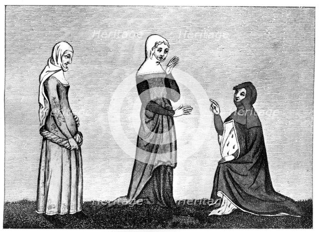 Matrons, 14th century, (1910). Artist: Unknown