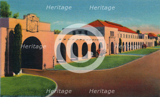 'U.S. Marine Corps Base. San Diego, California', c1941. Artist: Unknown.