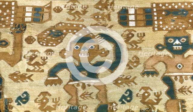 Fragment, Peru, A.D. 1000/1476. Creator: Unknown.