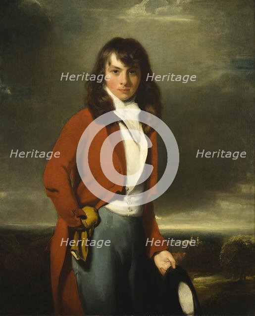 Portrait of Arthur Atherley as an Etonian, c1791. Creator: Thomas Lawrence.