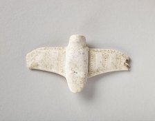 Ivory seagull effigy pendant, 1000 BCE-1500 CE. Creator: Unknown.