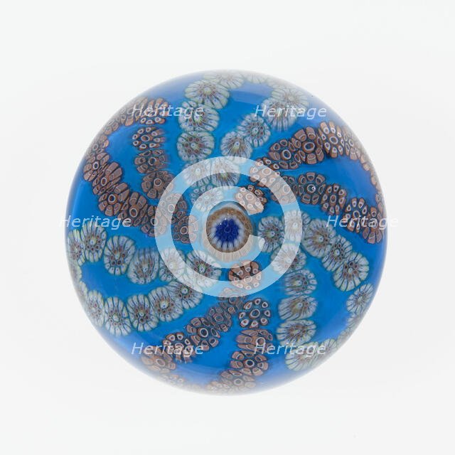 Paperweight, Saint-Louis, 19th century. Creator: Saint-Louis Glassworks.