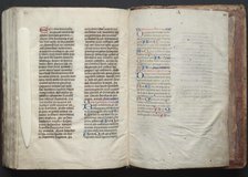 The Gotha Missal: Fol. 164r, Text, c. 1375. Creator: Master of the Boqueteaux (French); Workshop, and.