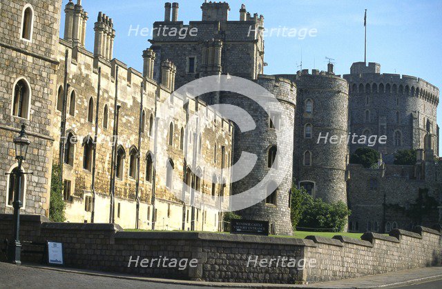 Windsor Castle Berkshire, 1999. Artist: Historic England commissioned photographer.