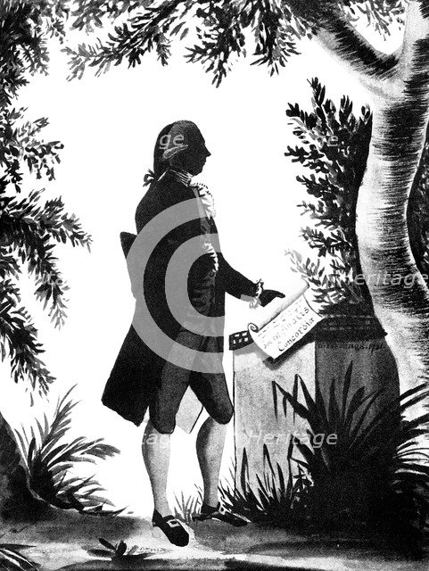 William Pitt the Younger, English statesman, 1781 (1912). Artist: Unknown