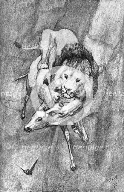 ''The Abyss", after JT Nettleship', 1890. Creator: Unknown.