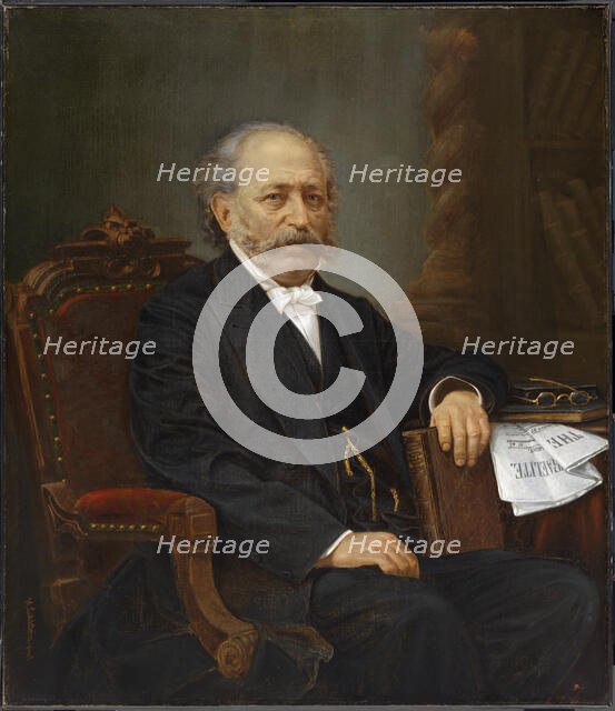 Isaac Mayer Wise, 1881. Creator: Morris Goldstein.