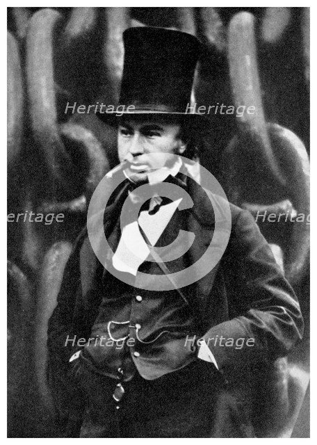Isambard Kingdom Brunel, British engineer, 1857 (1956).Artist: Robert Howlett