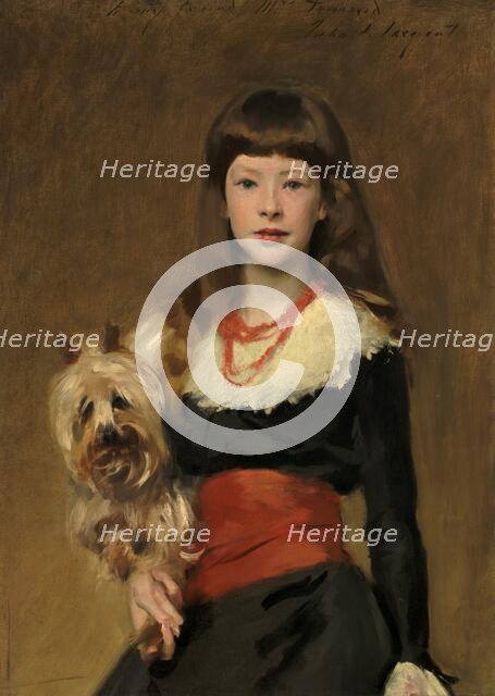 Miss Beatrice Townsend, 1882. Creator: John Singer Sargent.