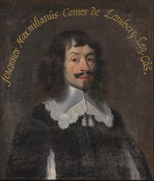 Johann Maximilian von Lamberg, 1608-1682, c17th century. Creator: Anon.
