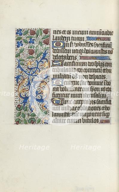 Book of Hours (Use of Rouen): fol. 135v, c. 1470. Creator: Master of the Geneva Latini (French, active Rouen, 1460-80).