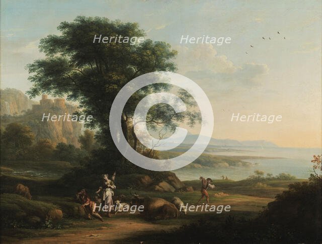 Pastoral scene, Between 1760 and 1799. Creator: Cignaroli; Vittorio Amedeo (1730-1800).