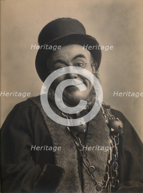 Sir George Edward Wade (1869-1954), in the character of the Mayor of Mudcumdyke, c1912. Artist: Foulsham and Banfield.