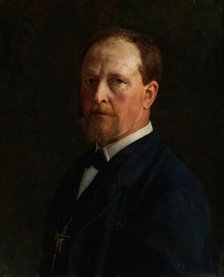 Self-Portrait, 1884. Creator: Peter Nicolai Arbo.