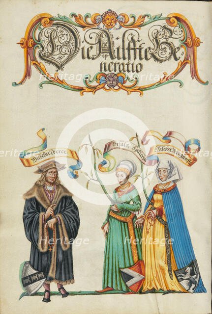 The Eleventh Generation, Wilhelm Derrer, about 1626-1711. Creator: Unknown.