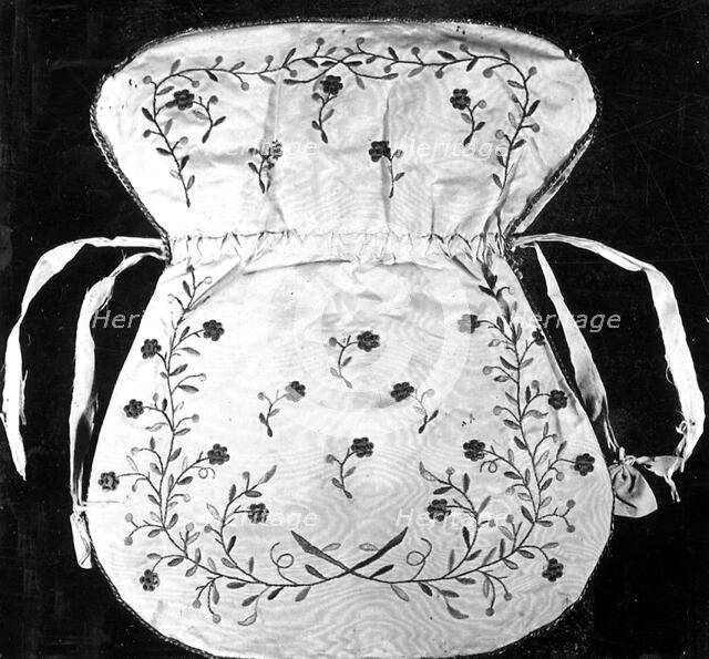 Bag, England, 18th century. Creator: Unknown.