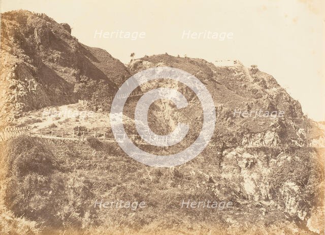 Path leading to Convent, Simla, 1850s. Creator: Unknown.