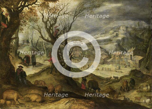 Winter Landscape, 1615-1650. Creator: Unknown.