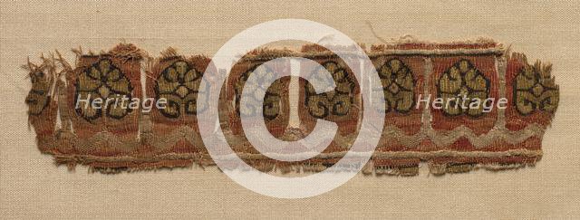 Fragment of a Tiraz-Style Textile, 1130 - 1169. Creator: Unknown.