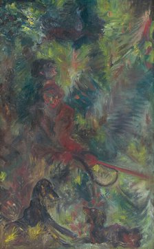 Poachers, 1940-1944. Creator: Arnold Peter Weisz-Kubincan.