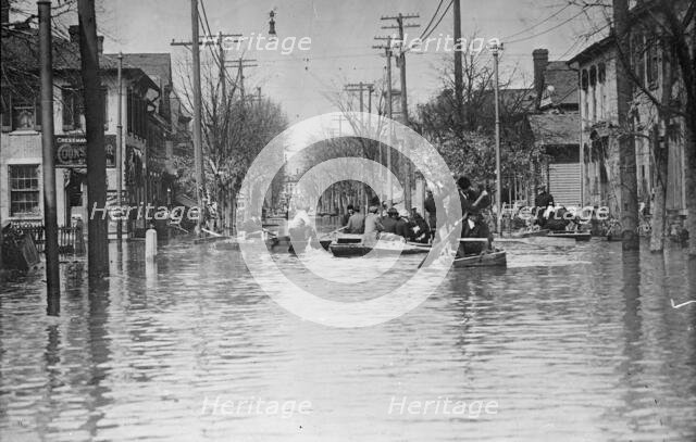 Rescue work, Dayton, 1913. Creator: Bain News Service.