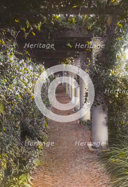 "The Orchard," James Lawrence Breese house, 151 Hill Street, Southampton, New York, 1912. Creator: Frances Benjamin Johnston.