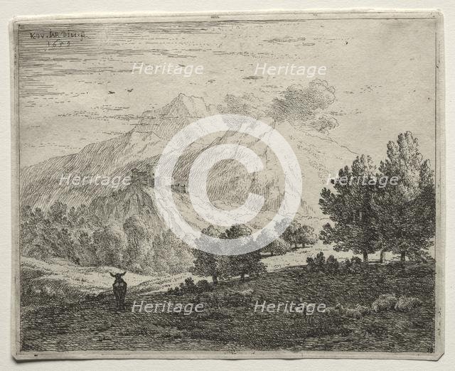 The Four Mountains. Creator: Karel Dujardin (Dutch, c. 1622-1678).