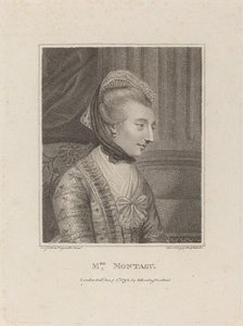 Mrs. Montague, 1792. Creator: Francesco Bartolozzi.