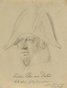 Baron Peter von Duka, 1814. Creator: Johann Peter Krafft.