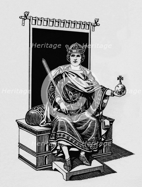 'William I', 11th century, c1925. Artist: Herbert Norris.