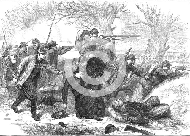 Incident at the Battle of Le Mans, 1871. Creator: Unknown.