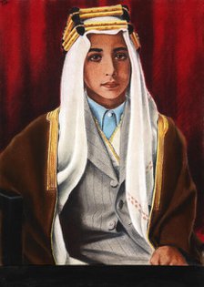 King Feisal of Iraq, c1944. Creators: William Timym, Central Office of Information.
